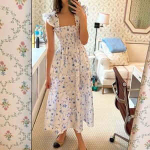 Blue Botanical Hill House Home Ellie Nap Dress